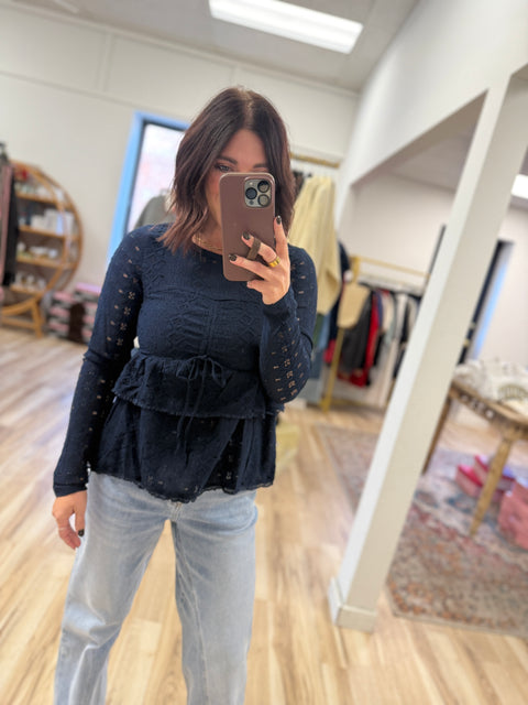 Cinched + Tiered Top
