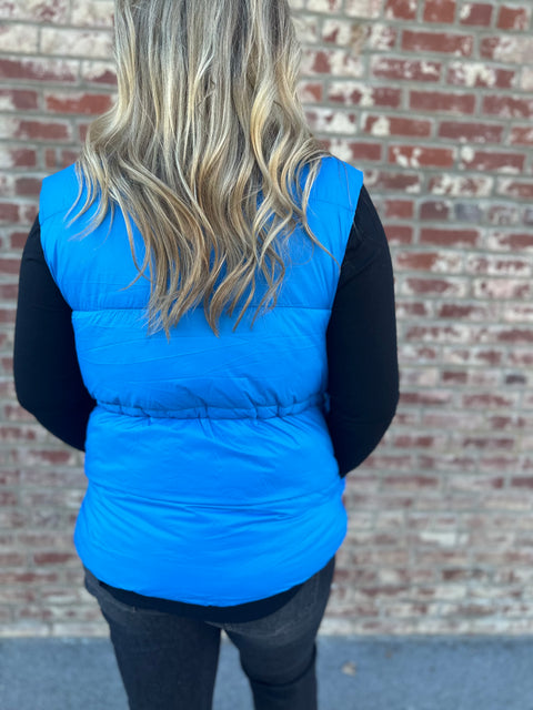 Over Time Vest - Blue