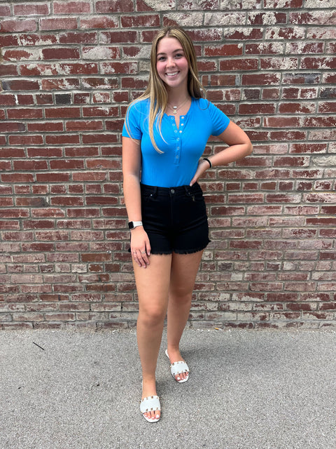 Speed Dial Bodysuit- Blue
