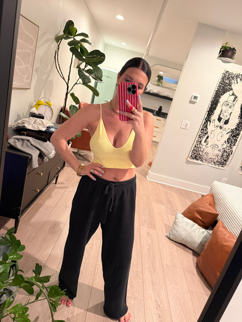 triangle bralette