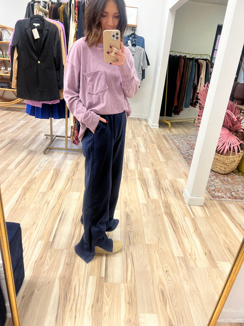 Comfort Wins Sweats - Blue