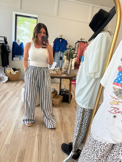 Sophia Striped Pants