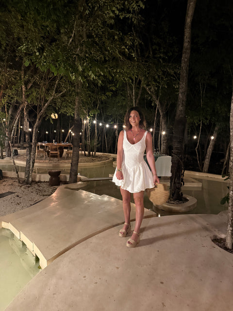 Daydream Dress-White