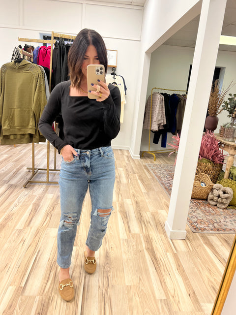 Quiet Luxury Top - Black