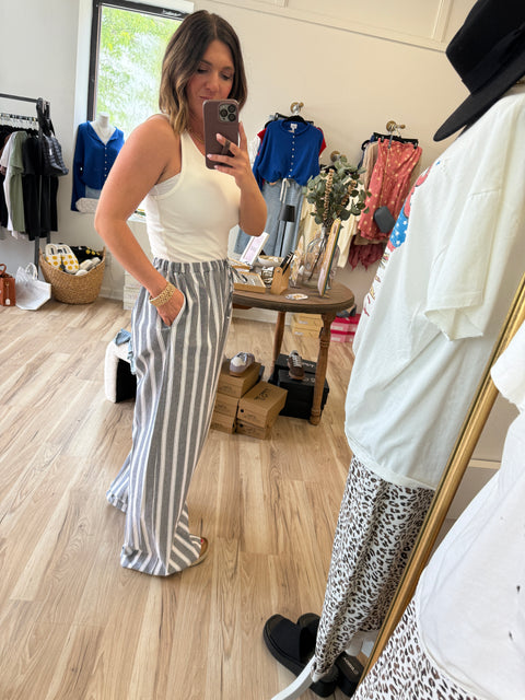 Sophia Striped Pants