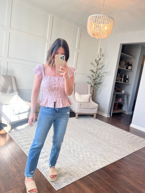 Time is Right Top - Pink