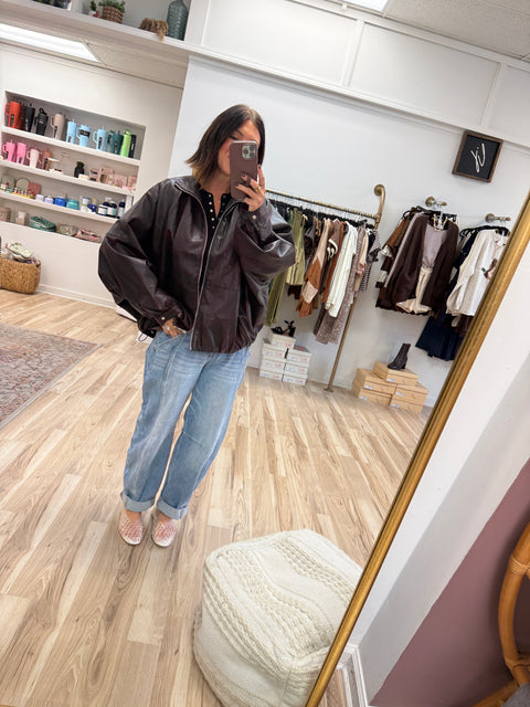 The Scenic Route Jacket-Chocolate