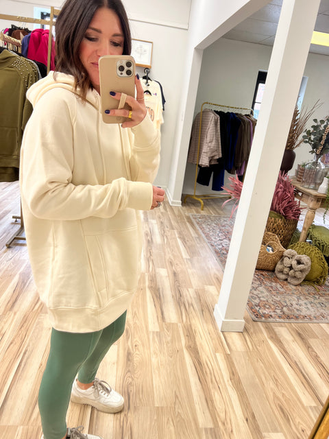 Mixed Signals Hoodie - White