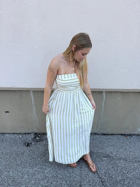 Simply Sweet Dress-Olive