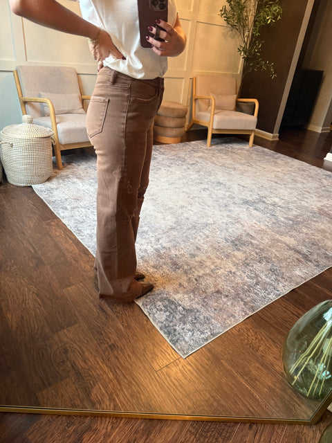 Copper Brown Denim