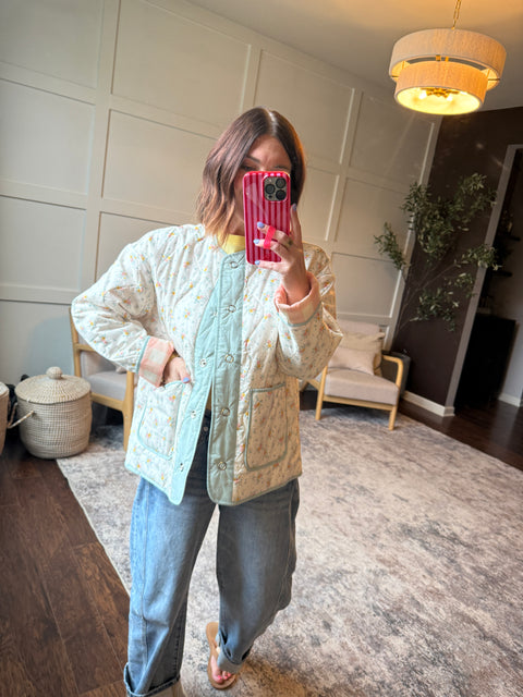 Floral Agenda Jacket