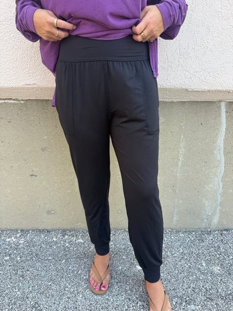 Butter Soft Jogger - Black