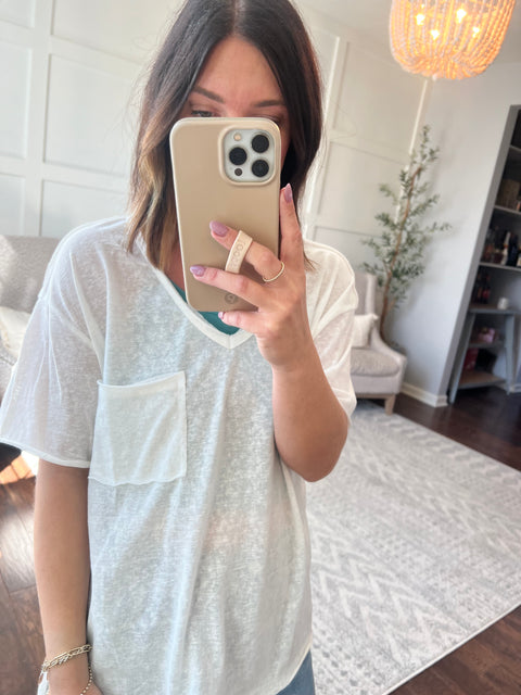 Effortless Days Top - White