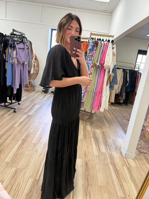 Your Choice Dress-Black