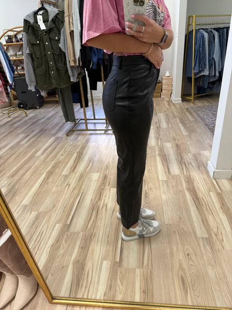 Fierce + On Point Leather Pants