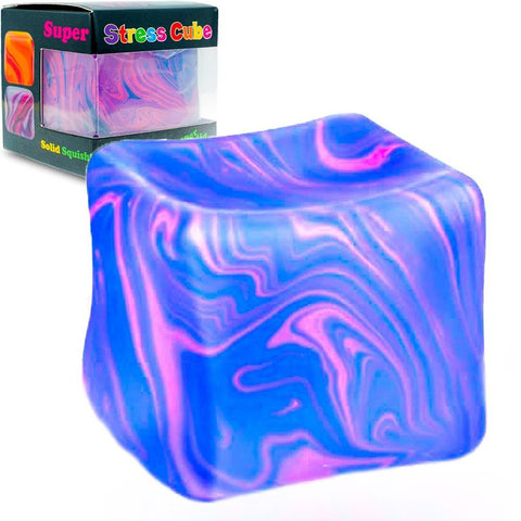 Tie Dye Cube Squishy