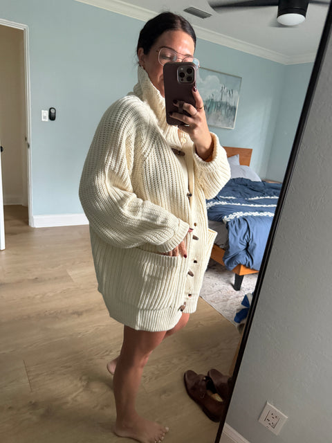 Toggle Knit Cardi