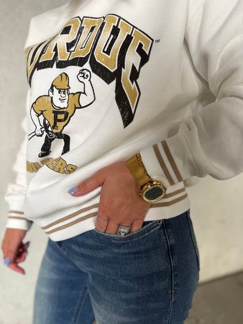 Purdue Vintage Crewneck