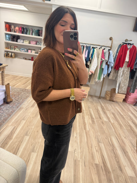 Ever so Classic Cardi-Choco