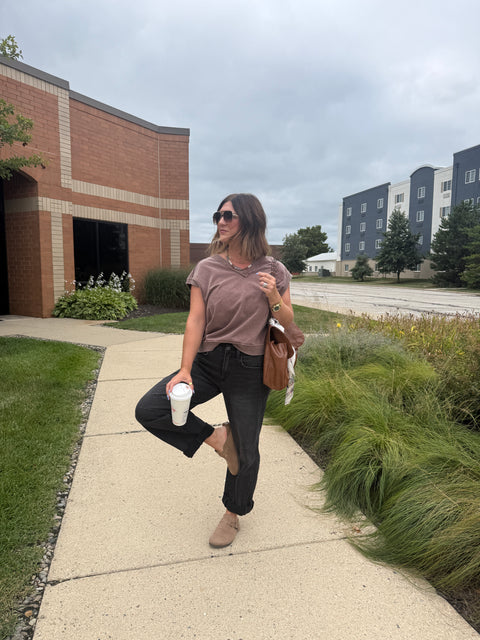 Hold on Vest-Chestnut