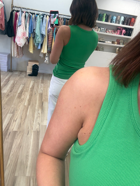 core classic tank-green
