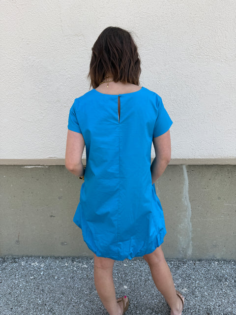 High Spirits Dress-Cobalt