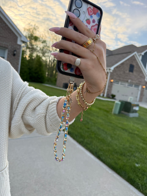 colorful phone charm