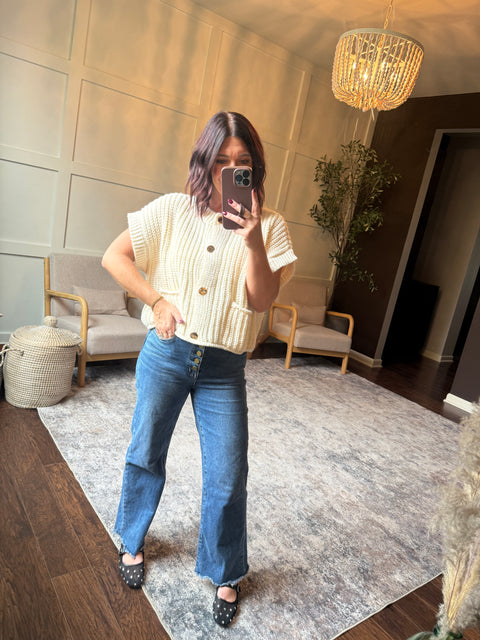 Going Nowhere Sweater-Cream