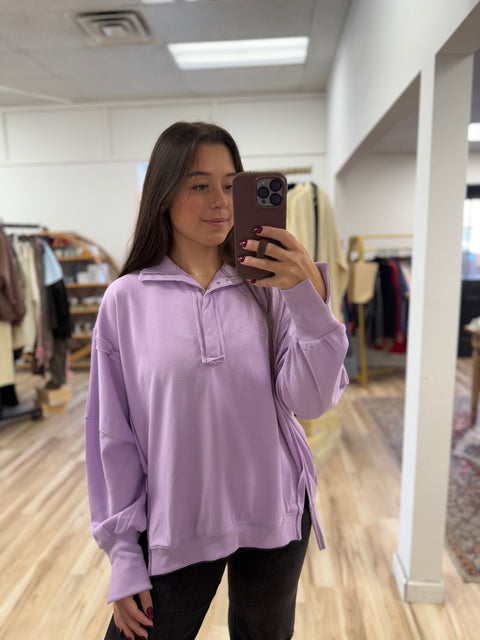 Tamika Sweatshirt-Lilac