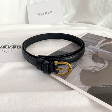 Retro Thin Belt