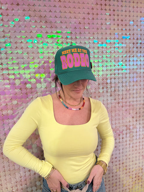 Meet me at the rodeo hat