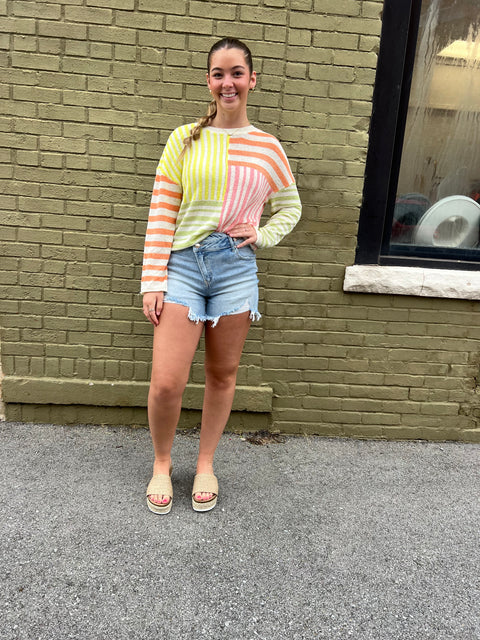 Cruising By Shorts - light wash