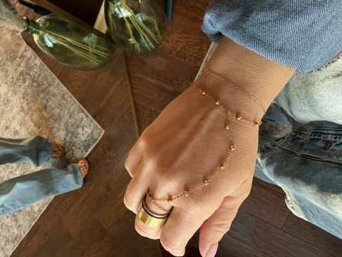 Diamond Hand Chain