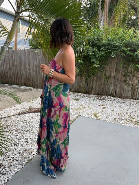 Lapis Bloom Dress
