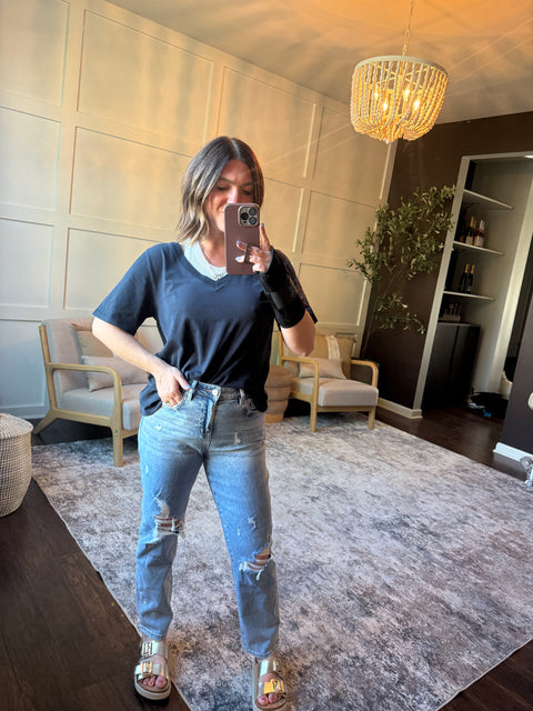 summer daze tee-navy