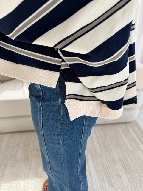 First Class Mockneck