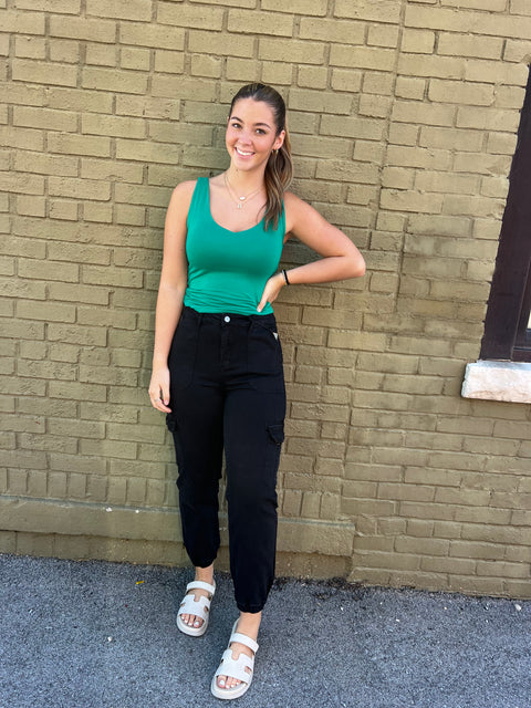 All For It Tank-Green