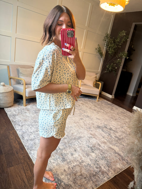 Floral Lounge Set