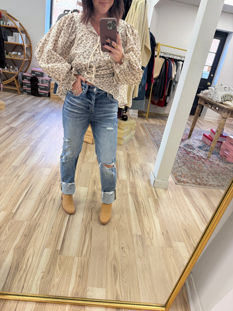 Never Let You Down Denim