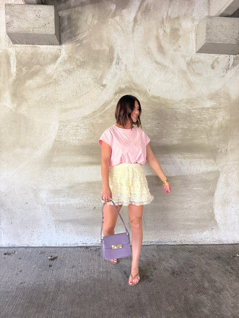 Ruffle Lace Skirt