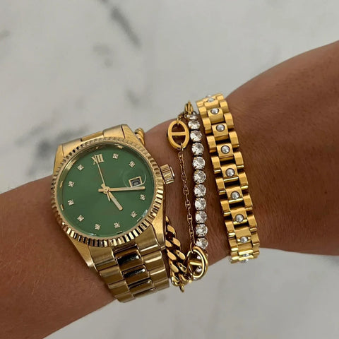 Pearl Watch Bracelet