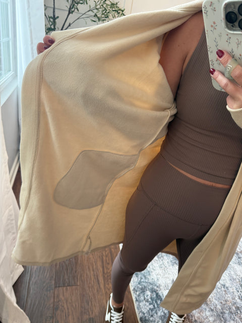 Best Base Cardigan-Champagne