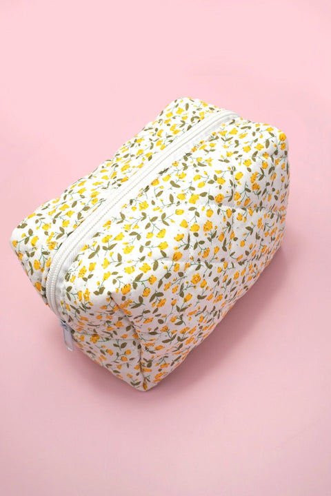 Ditsy Floral Cosmetic Pouch