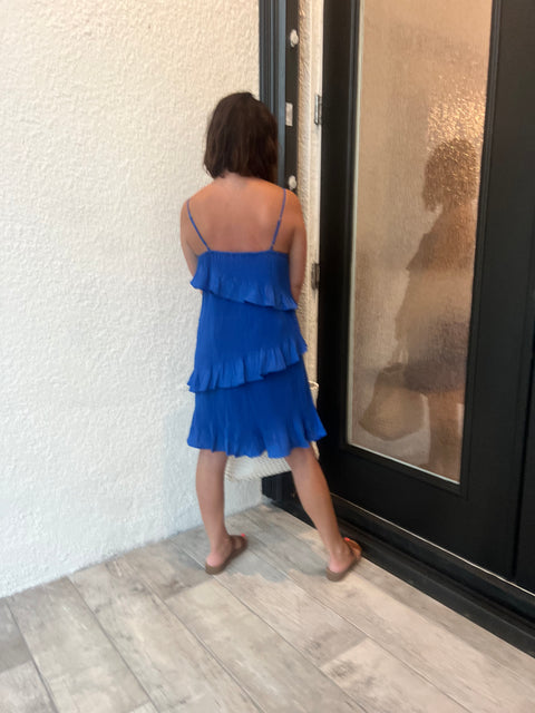 Moments We Share Dress-Royal Blue