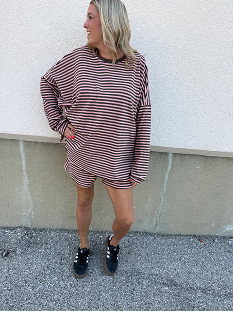 Morgan Shorts-Pink