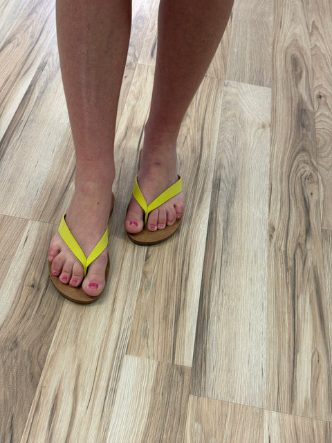 Ella Sandal - Lime