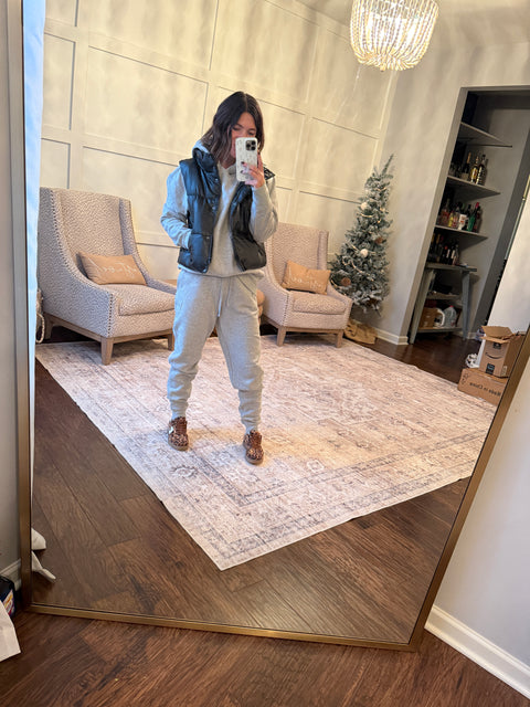 Drop off Hoodie-Grey