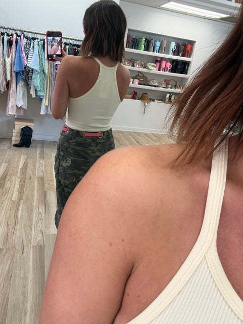Sideline Bralette-cream