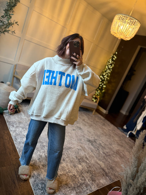 Mother/Cool Mom Reversible Sweatshirt