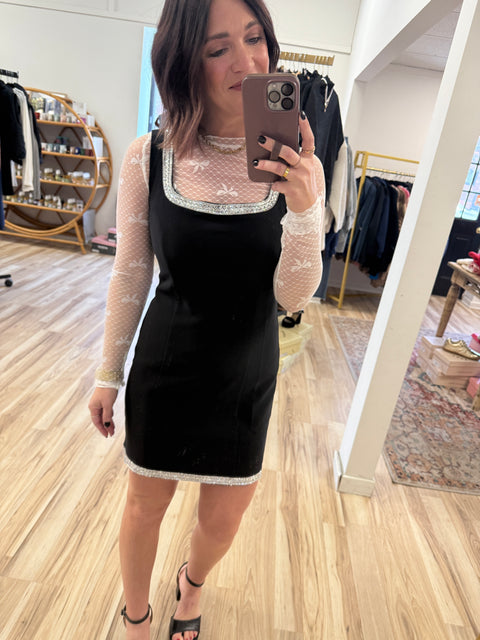 Strikes Midnight Dress